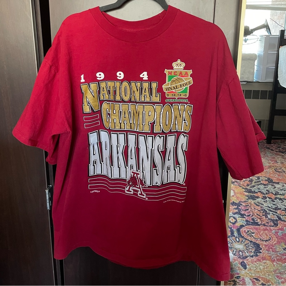 Vintage 1994 Arkansas Basketball National Champions T-Shirt